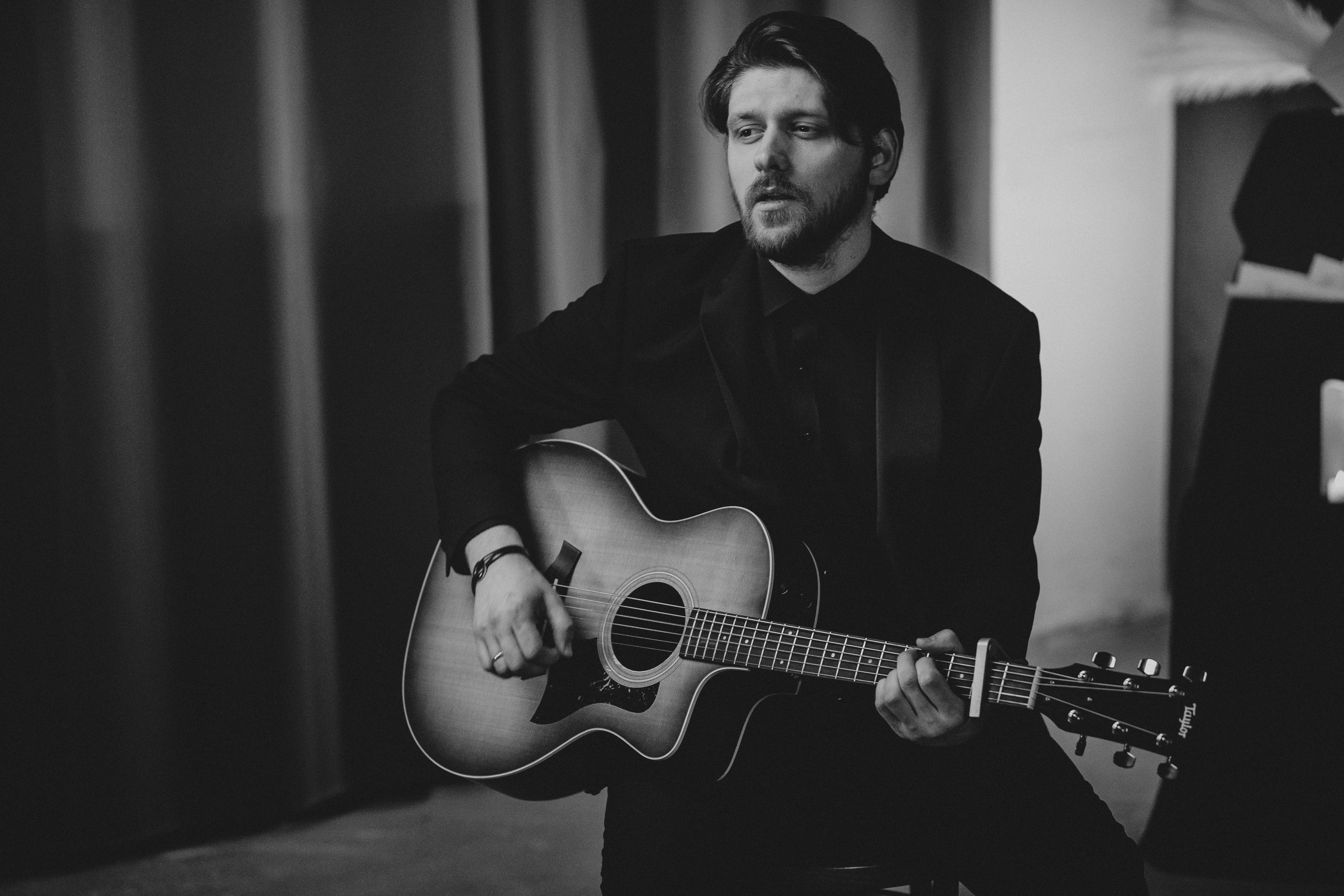 Close-up press portrait